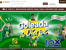 Tablet Screenshot of figueiredomoveis.com.br